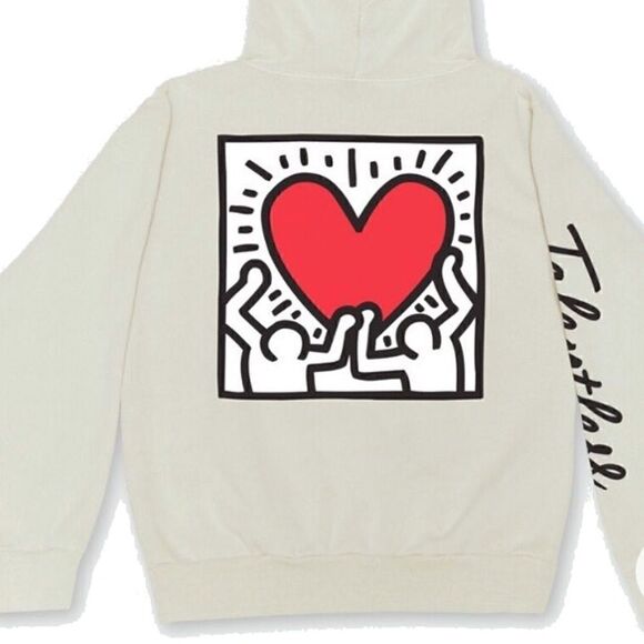 TALENTLESS x KIETH HARING MENS PREMIUM HOODIE RARE - Picture 1 of 10
